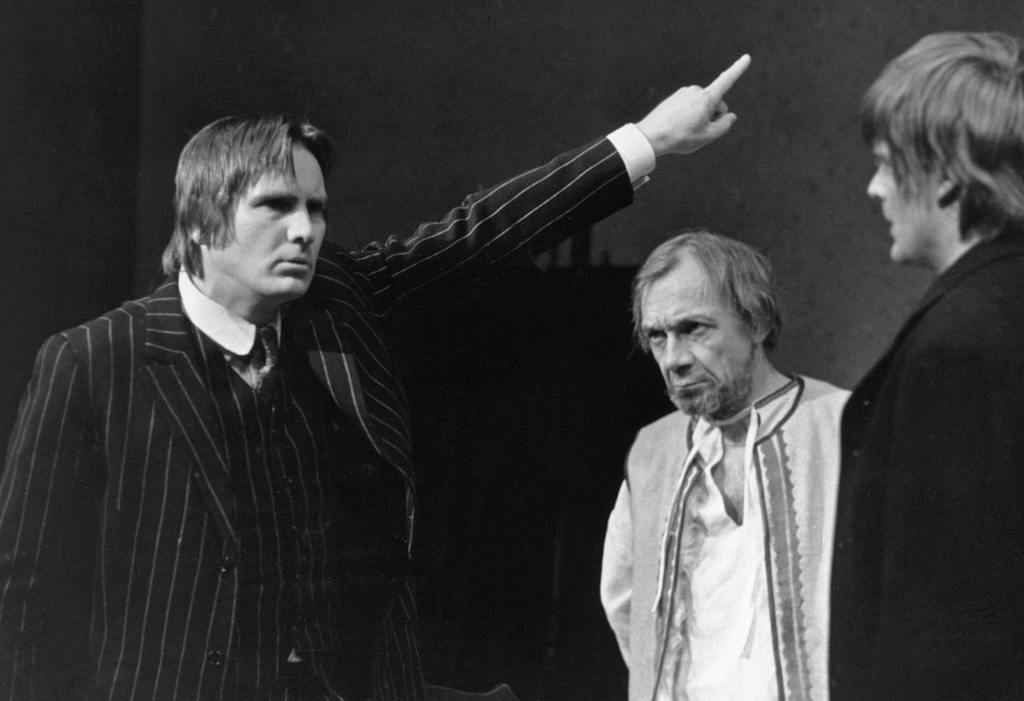 Bačova žena - 02.06.1983, Jiří Štěpnička, Josef Kemr, Ivan Luťanský Foto: Jaromír Svoboda