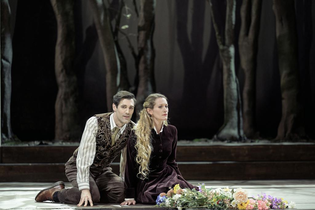 Opera | Pelléas et Mélisande: Pelléas (David Oller), Mélisanda (Arnheiður Eiríksdóttir) – photo: Petr Neubert