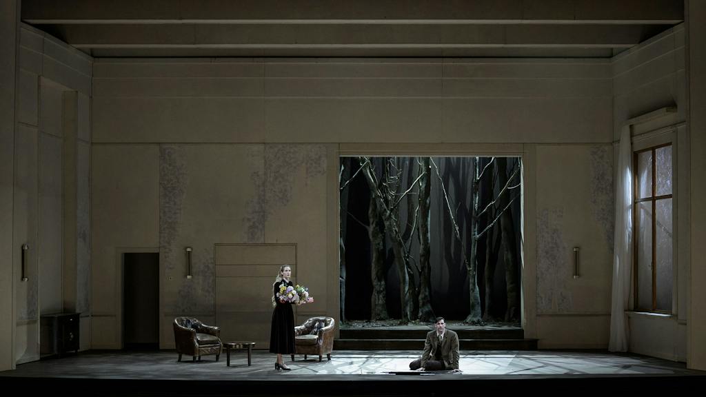 Opera | Pelleas a Melisanda: Pelleas (David Oller), Melisanda (Arnheiður Eiríksdóttir) – foto: Petr Neubert